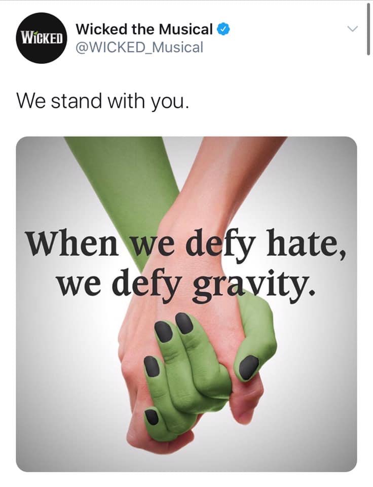 hate to tell y’all, holding hands won’t end racism