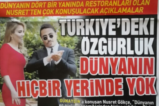 gulecyuzk's tweet photo. Günün en keyifli (!) ve ferahlatıcı (!) karikatürü Sabah'ın Günaydın ekinde... Teşekkürler Nusret !!! https://t.co/hog9IC6ixk