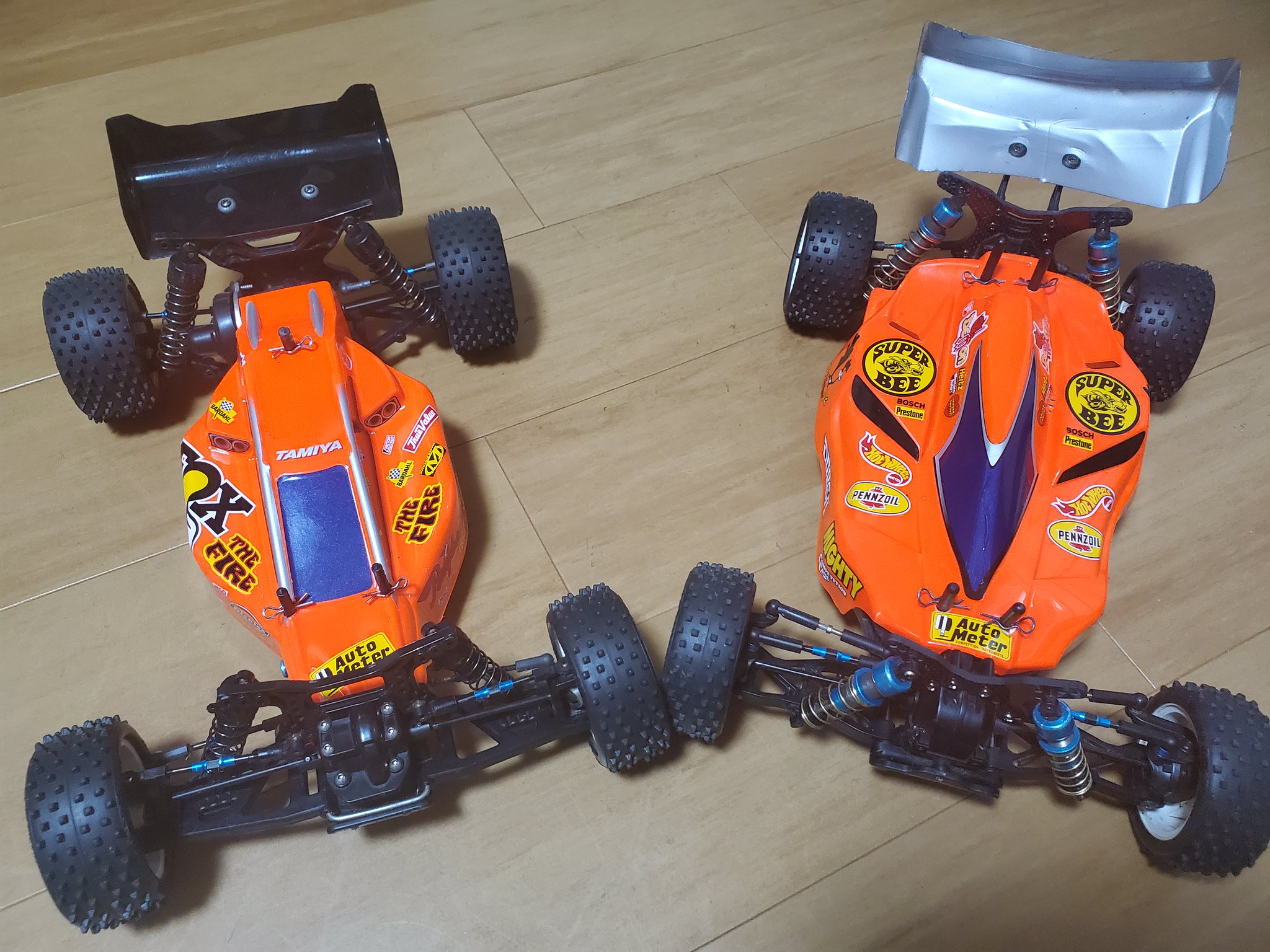 ヨッシー Df03 ボディを新調 Db01 と色を揃えてみた 揃えるだけでちょっとテンションがあがるね 早く走らせたいなぁ タミヤrc ヨッシー Df03 ボディを新調 Db01 と色を揃えてみた 揃えるだけでちょっとテンションがあがるね 早く走らせたいなぁ タミヤrc