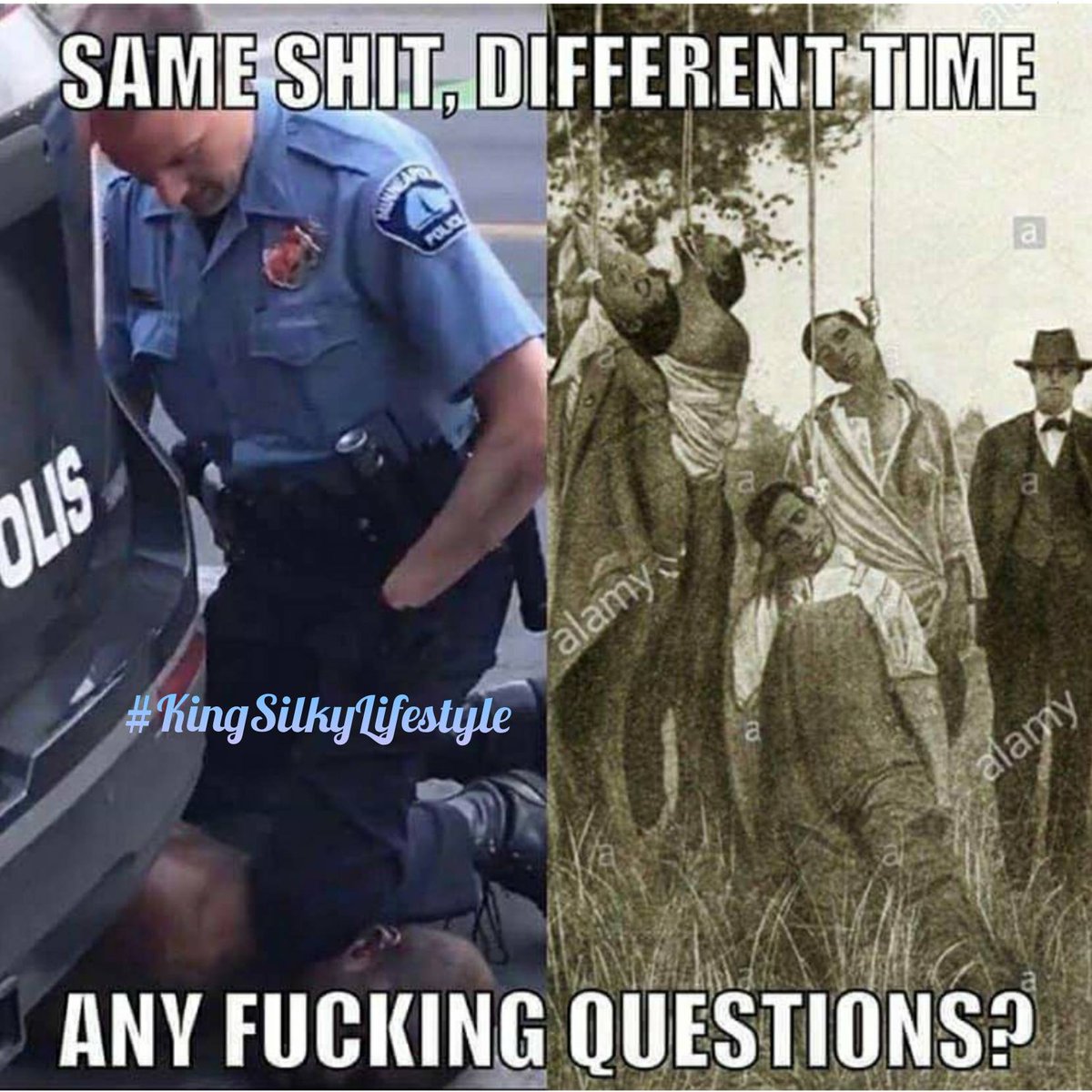 SJP_ALREADY's tweet image. Have you got any questions?
#sameshit #differenttime #lynching #murder #bluelivesmurder #endracism #silenceisacceptance #wakeupseason #kingsilkylifestyle #already #liveinthecastlewithkingsilky