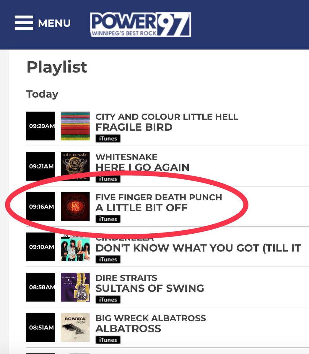 RPMpromotion's tweet image. Tune into @power97wpg this week to rock out to new @FFDP #ALittleBitOff !!!! power97.com