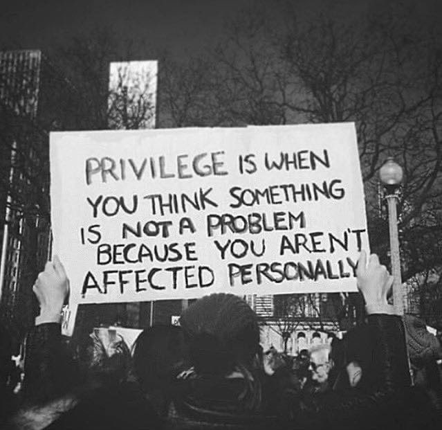 'Privilege is when you think that something is not a problem because it's not a problem for you personally...' David Gaider