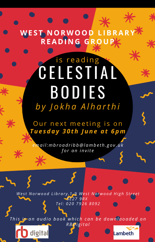 wnorwoodlibrary's tweet photo. Fancy joining a reading group? Where better place to start than with your local West Norwood Library Reading Group? We'd love to meet you. #lamlibs #Lovelamlibs
@WN_FEAST #Lambeth @SE27Parents @LambethLife
#FoWNL @_LambethLife @westnorwoodnews #Station2Station https://t.co/jjuYFQCJLg