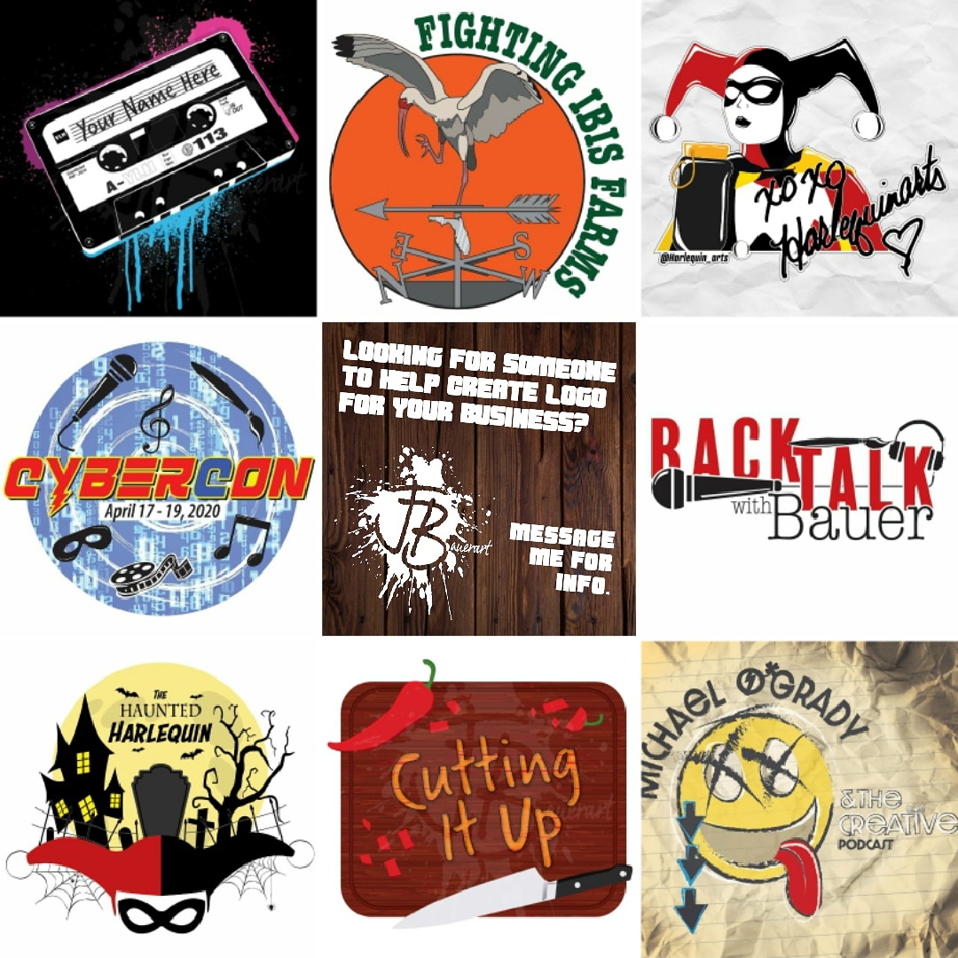 JBauerart's tweet photo. Always ready to work on the next #logo! If you have a logo I can even work on business cards, t-shirt #designs, and more. Message me for details and pricing.

(Cassette design is still for sale)

#JBauerart #art #artist #graphicdesign #logo #logodesign #graphicdesigner #create https://t.co/9NZgYO6VGH