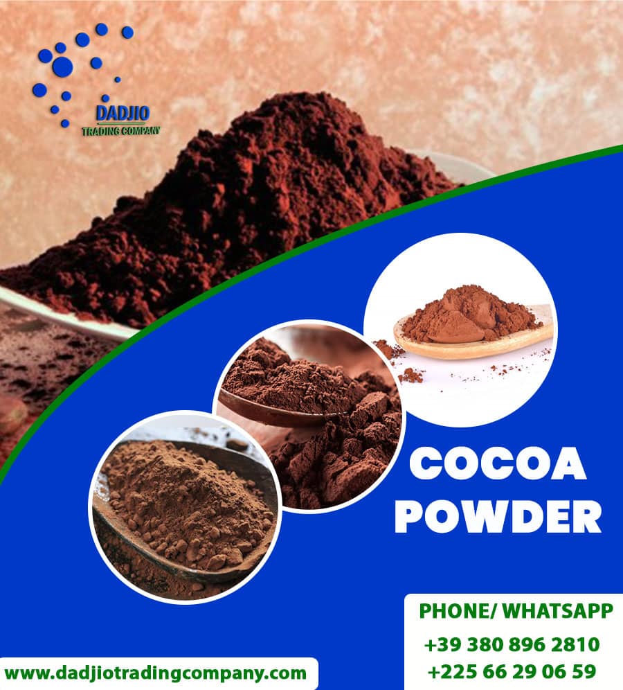 DadjioTc's tweet photo. 🔔 Cocoa Powder Available 

🌍Origin Products : Ivory Coast

🔔MOQ: A container of 20 Feet

👉 Mobile / Whatsap:
+39 380 896 2810
+225 66 29 06 59

🌐https://t.co/uddm0dYOaY 

-------------------------------

#Cacao #Cocoapowder #Agrifood #Poudredecacao #Dadjiotradingcompany https://t.co/6qAzzcpJ6W