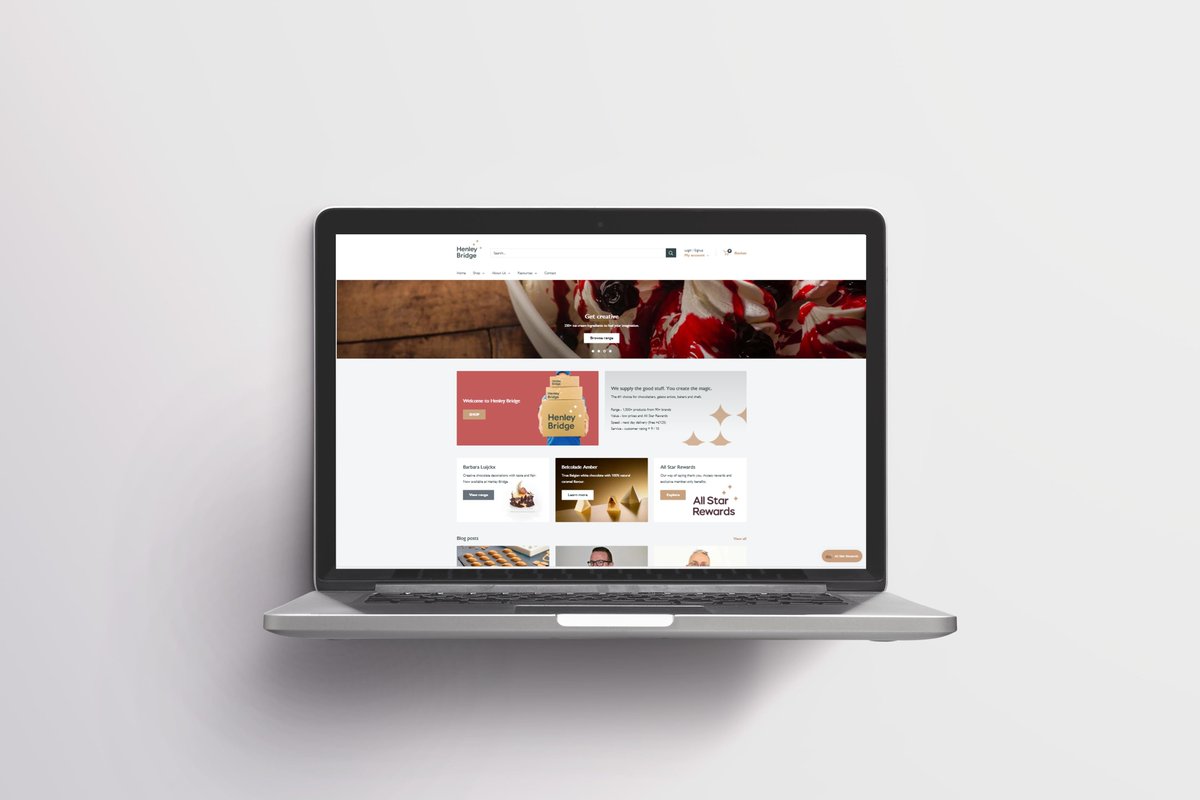 We’re delighted today to be launching a brand new look and website for Henley Bridge! Easily browse 1,500+ ingredients from 90+ brands. hbingredients.co.uk