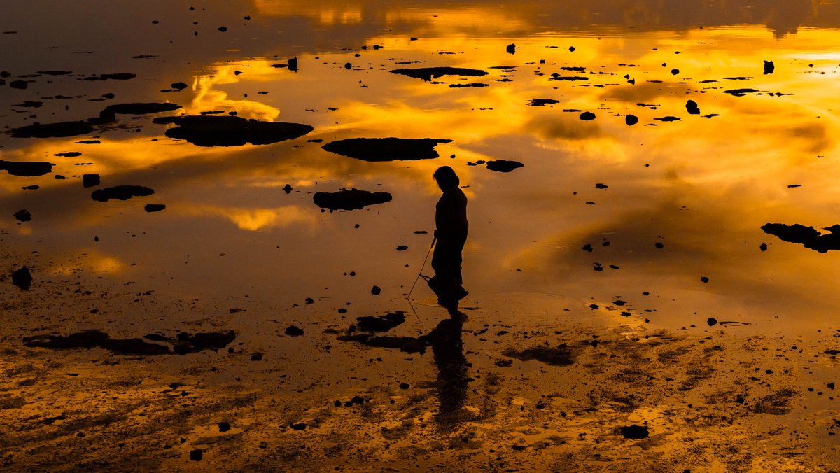 littleflooks's tweet photo. Golden Time #thailand🇹🇭 #thailandtravel #thailand #kohsamui #kohsamuithailand #kohsamuiisland #sunset #reflection #sea #beach #nathon https://t.co/QWXPNmPqPR