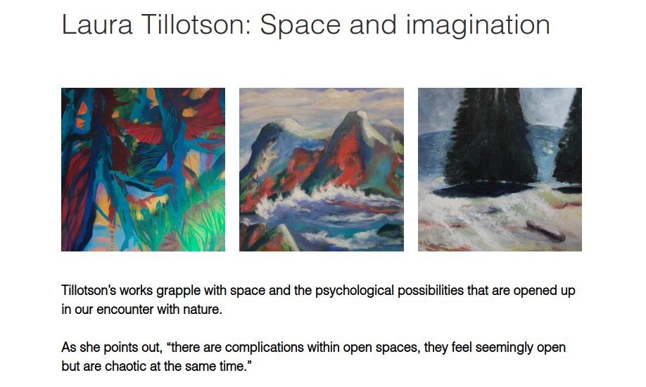 AnarchistMilk's tweet photo. Artist Laura Tillotson talks to us about the role of space and imagination in her work. Read it here: https://t.co/zWjCgEOjqQ https://t.co/EuhwZ8Z3JU