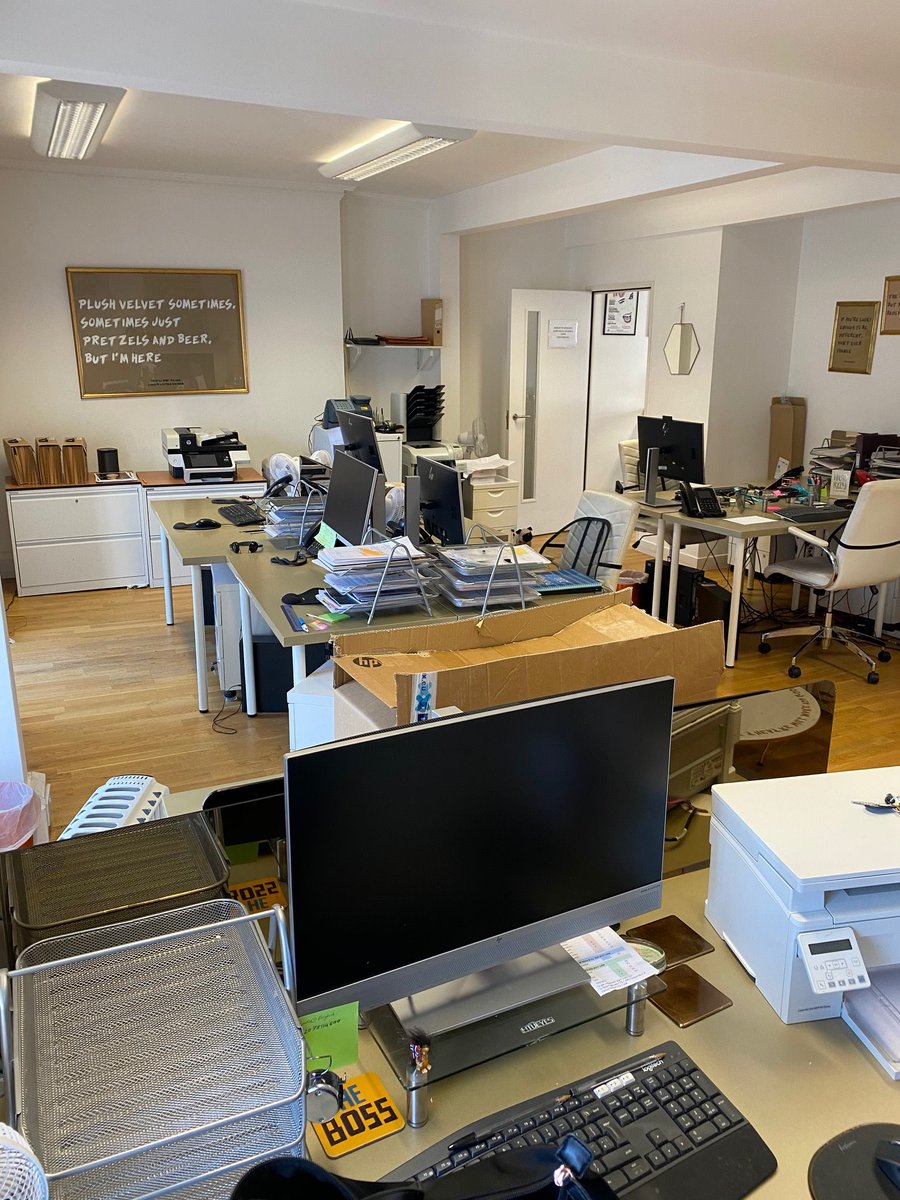 Garrick Street Office Open 9.30am - 2pm Monday to Friday 🌈 with <a href="/BBAteam/">BBA Management</a> boss back behind the desk! 🌈