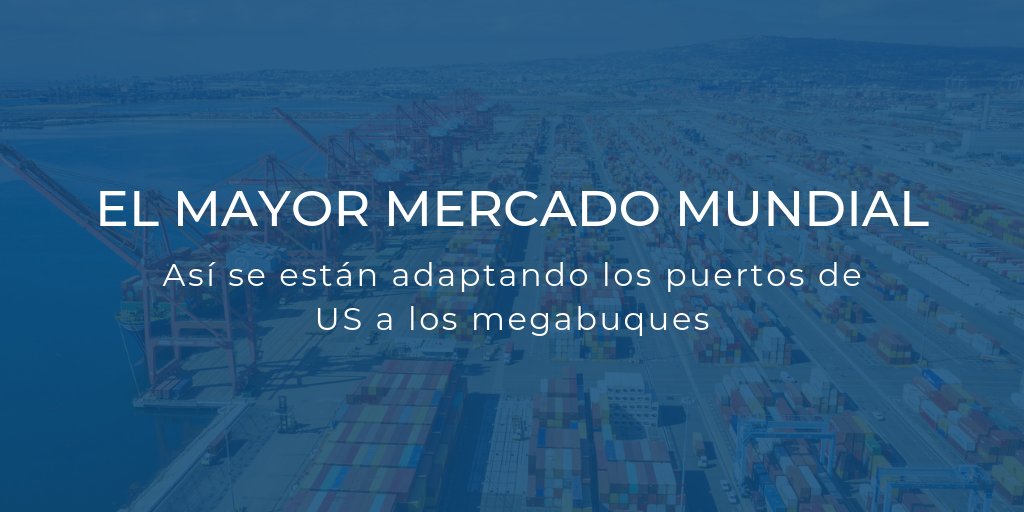 Adaptación a los megabuques: por qué la infraestructura del puerto y su conectividad deben ser desarrolladas en conjunto bit.ly/2V80IAx