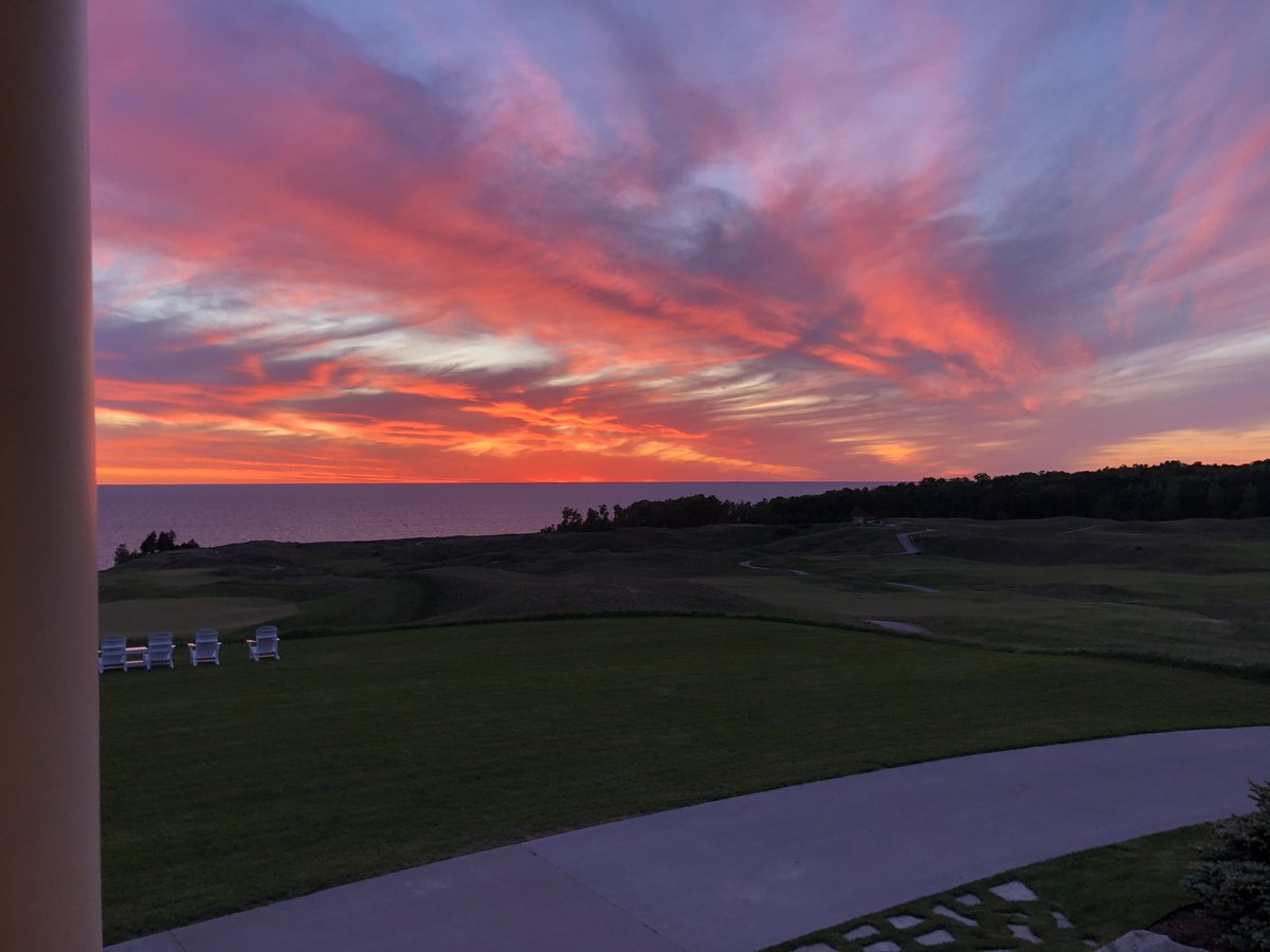 Looking forward to our morning tee time <a href="/Arcadia_Bluffs/">Arcadia Bluffs Golf Club</a>. My crew and I have had a fabulous time thus far playing the South Course yesterday. It is no surprise that <a href="/jlbluck/">Jim Bluck</a> and his staff have provided sterling golf course conditions for the golf enthusiasts. Great job!