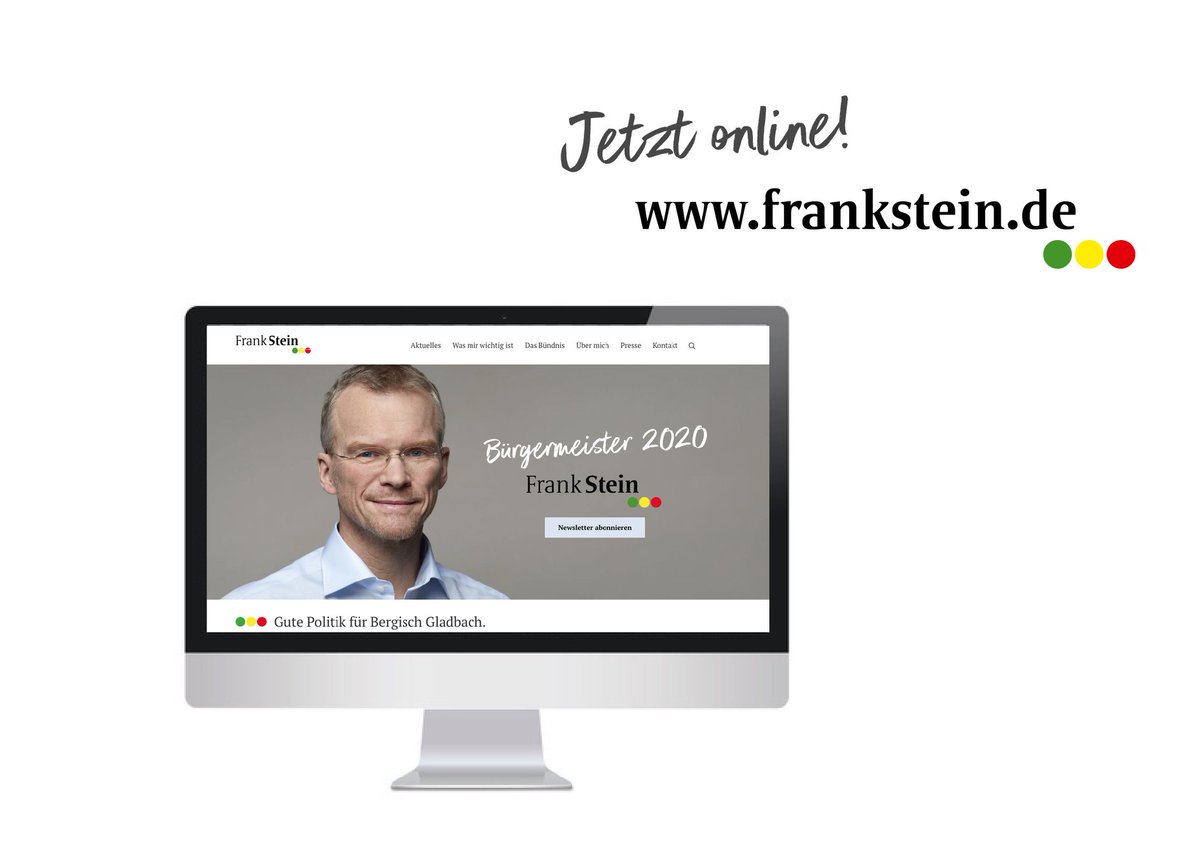 bm_frankstein's tweet photo. Ab dieser Woche ist meine Website https://t.co/zcnfMSKnZ9 online. Dort erfahren Sie neben meinen Inhalten auch etwas über mich als Person. Gemeinsam mit dem Bündnis aus @gruene_gl, @FDP_GL und SPD möchte ich die Zukunft von #BergischGladbach gestalten und Ihr #Bürgermeister werde https://t.co/TutPhBiaAR