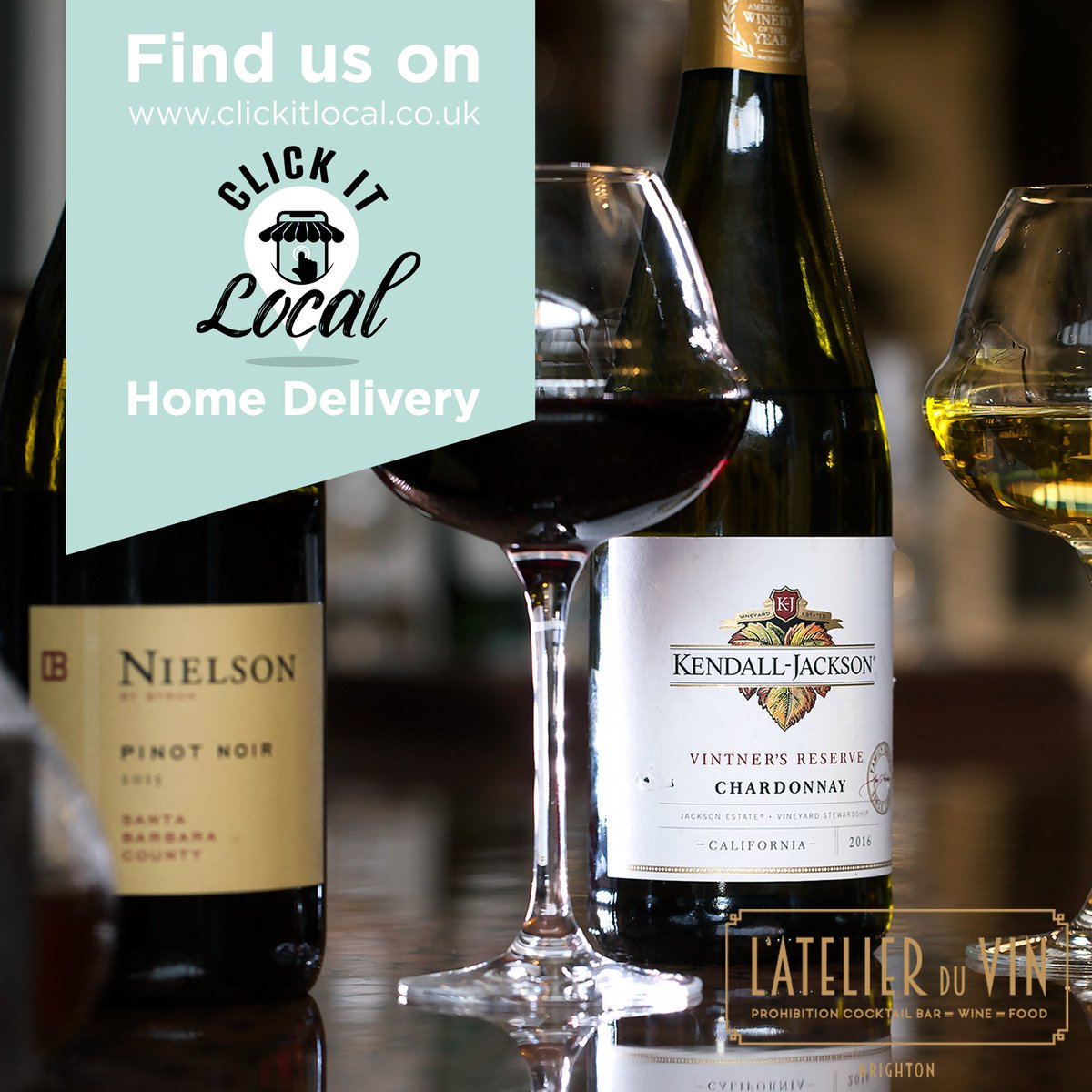 CasesClubHove's tweet photo. Clickit Local has arrived in Brighton. Order through them for delivery for all you wine needs. https://t.co/C0NpFw7TJd #clickitlocal #shoplocal #brighton #hove #supportlocal #latelierduvinbtn https://t.co/gT8sKTsajk