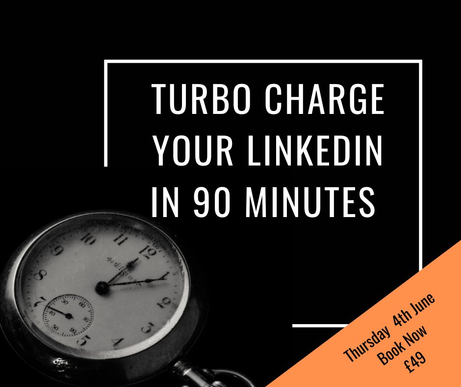 Very proud that Turbo has got off to a flying start - I will be running the next course on Thursday 9.30-11 and it includes a free 30 minute 1:1 follow-up session to ensure you are getting results. Book now bit.ly/3gAgV91 #linkedintraining #development #founders