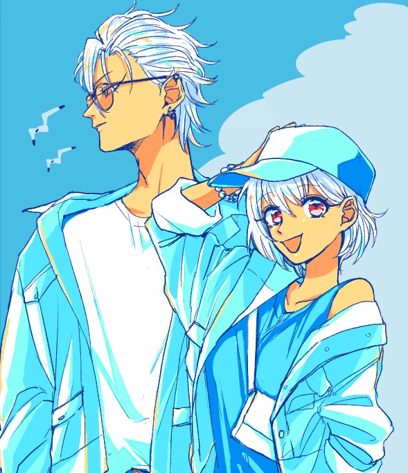 色変したらより爽やかになって良い感じ 夏の概念は好きなんだ概念は ぽ のイラスト