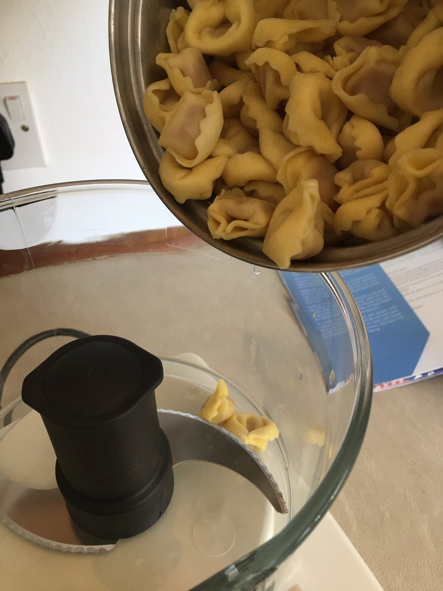 IzzyDietitian's tweet image. #DietChallenge Pasta seemed a good candidate for a liquid diet but  needed a lot of milk to thin it down, which has diluted the taste; bland! Not sure I got it as runny as some would need. A liquid diet IS a challenge for sure. Reckon it’d take some practice. #dietitiansweek2020