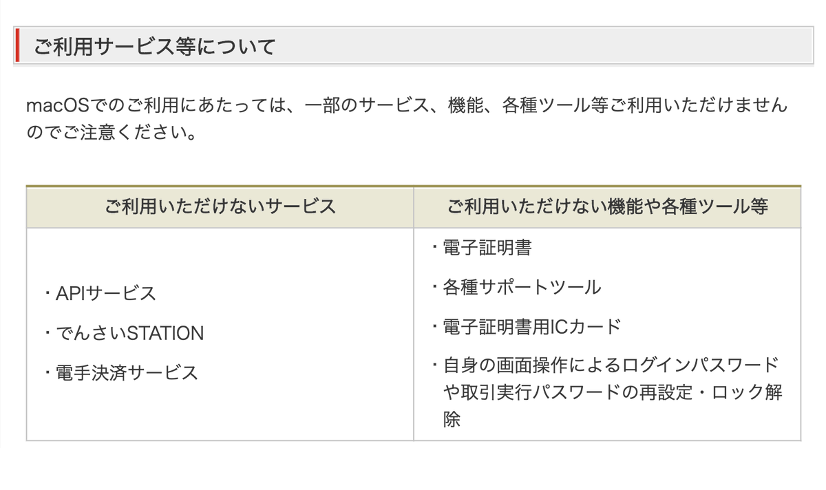 ショーヘー デイトラ運営 会社で三菱ufjの法人口座使ってるんだけど ネットバンキングが意味わからん制約多すぎて使い物にならん 謎の赤電卓がないとログインできない 笑 Osが変わると使えないらしい Macはapi使えないのでfreeeやmfとの連携 ショーヘー デイトラ運営 会社で三菱ufjの法人口座使ってるんだけど ネットバンキングが意味わからん制約多すぎて使い物にならん 謎の赤電卓がないとログインできない 笑 Osが変わると使えないらしい Macはapi使えないのでfreeeやmfとの連携