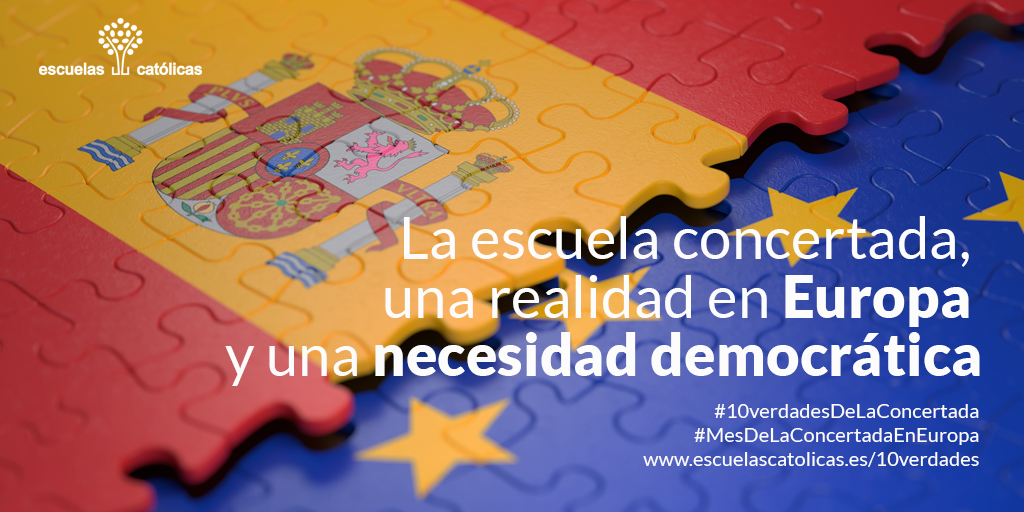 La escuela concertada es una realidad en Europa y una necesidad democrática #10VerdadesDeLaConcertada #MesDeLaConcertadaEnEuropa #ConcertadaEnEuropa
bit.ly/3dyWWoY