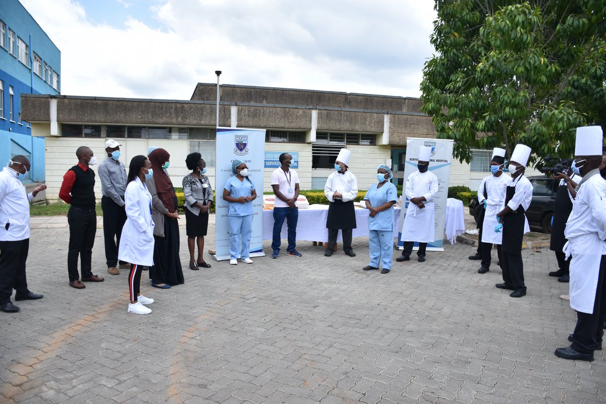 Kenyatta National Hospital Knh In Partnership With Sarovahotels Celebrate Madaraka Day With Our Frontline Care Givers Sarova Has Provided Meals For Knh Health Workers For One And A Half Months