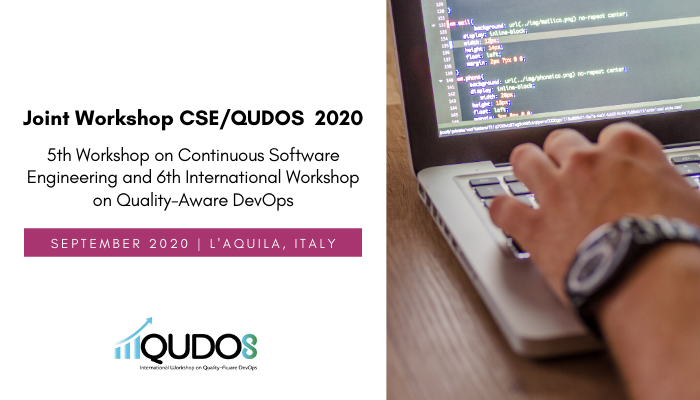 RADON (@radon_2020) on Twitter photo 🆘 dates for our Joint CSE/QUDOS Workshop 2020 <a href="/qudos_workshop/">qudos-workshop</a> 🔗 bit.ly/QUDOSWorkshop-…
👉Submission deadline - June 19 (AoE)
👉Paper notification - July 13
👉Camera-ready deadline - July 22
#radon2020 #DevOps #Engineering <a href="/devopsdotcom/">DevOps.com</a> <a href="/DevOpsOnline/">DevOps Online Europe</a> <a href="/HCLOUD_Project/">HORIZON CLOUD</a> 🆘 dates for our Joint CSE/QUDOS Workshop 2020 <a href="/qudos_workshop/">qudos-workshop</a> 🔗 bit.ly/QUDOSWorkshop-…
👉Submission deadline - June 19 (AoE)
👉Paper notification - July 13
👉Camera-ready deadline - July 22
#radon2020 #DevOps #Engineering <a href="/devopsdotcom/">DevOps.com</a> <a href="/DevOpsOnline/">DevOps Online Europe</a> <a href="/HCLOUD_Project/">HORIZON CLOUD</a>