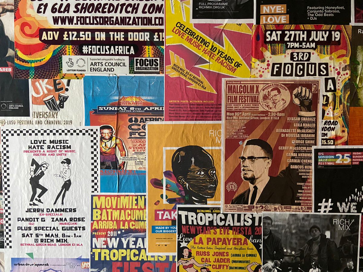 RichMixLondon's tweet photo. Black Lives Matter. 

As an arts centre which was set up to ‘work towards the elimination of racial discrimination’ and who continue to strive to create spaces where the communities of the world can collide and create, we will not be silent on this issue. 

1/2 https://t.co/XbOWORwyAK