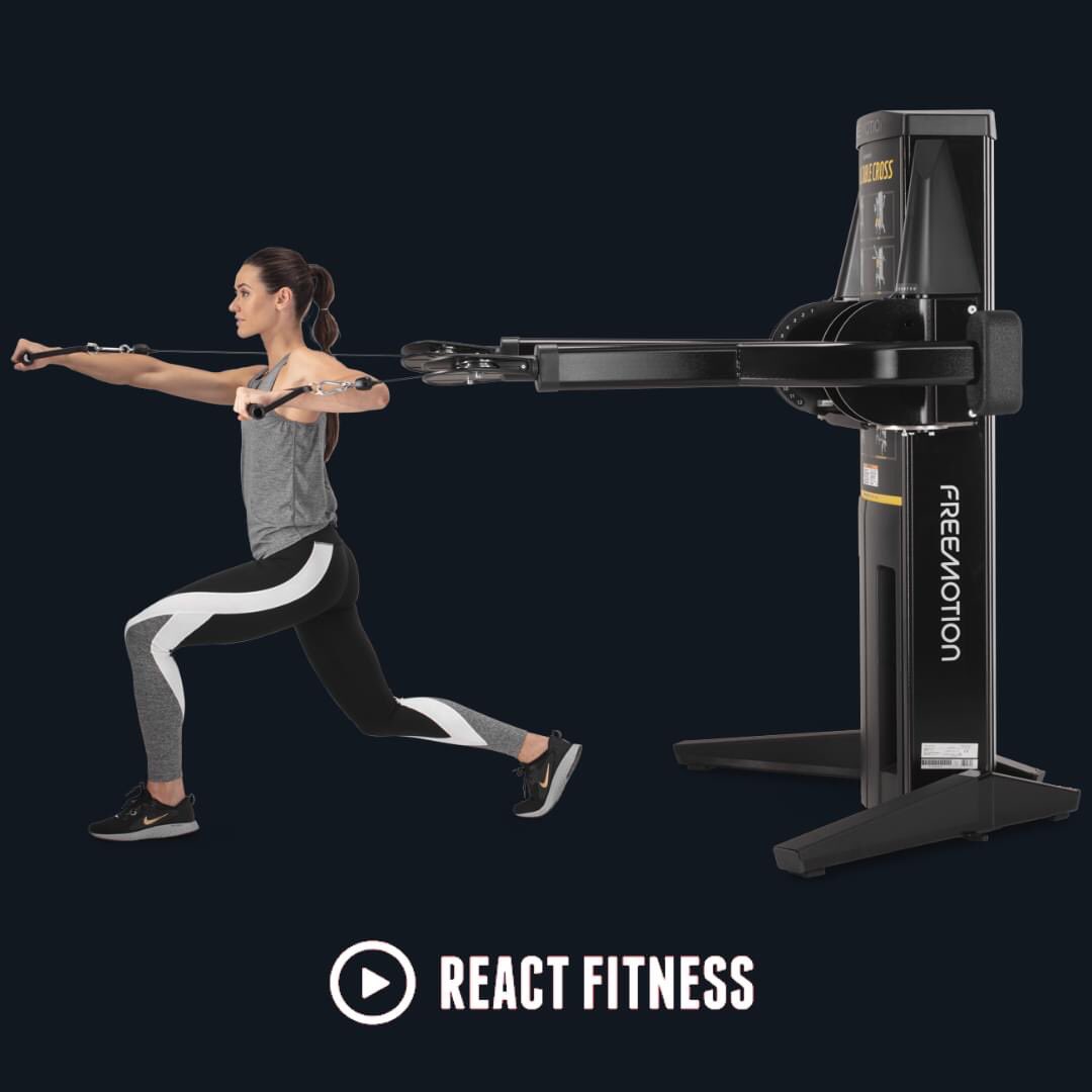 ReactFitUK's tweet image. Strength training at home doesn’t get any better than this! 💪

The @FreemotionFit Genesis Dual-Cable Cross allows you to work every muscle and plane of motion on one machine! 

Sound good? Contact us today via hello@react-fitness.com or call 020 7272 0770.

#fitness #homegym