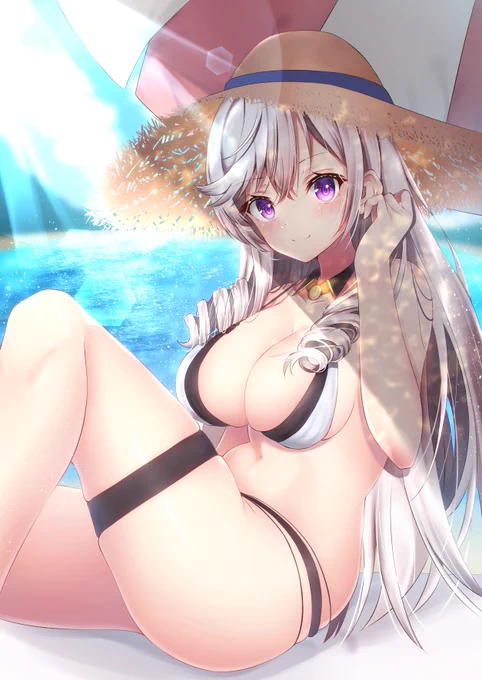 水着アルジェリー
#アズールレーン 