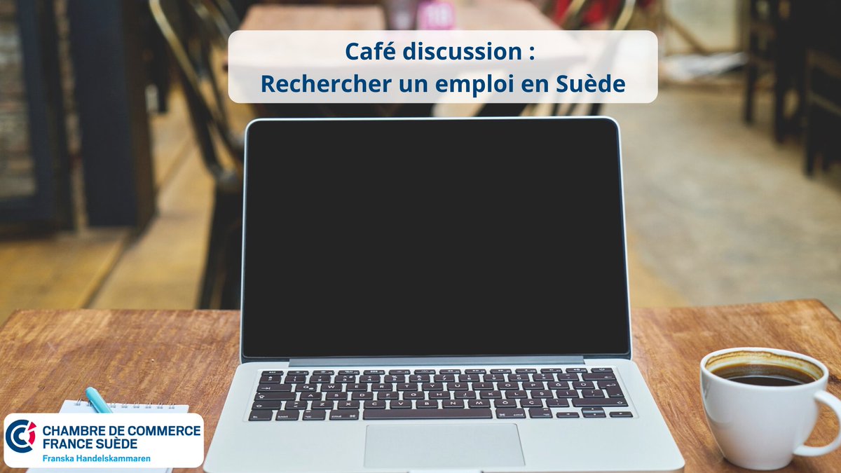 In a time of uncertainty for employment, we organised a "café discussion" online about job search in Sweden. A meeting moderated by Estelle Darrigade and dedicated to French speakers searching a job in Sweden. 

Read more about the event on our website !
ccfs.se/sv/handelskamm…