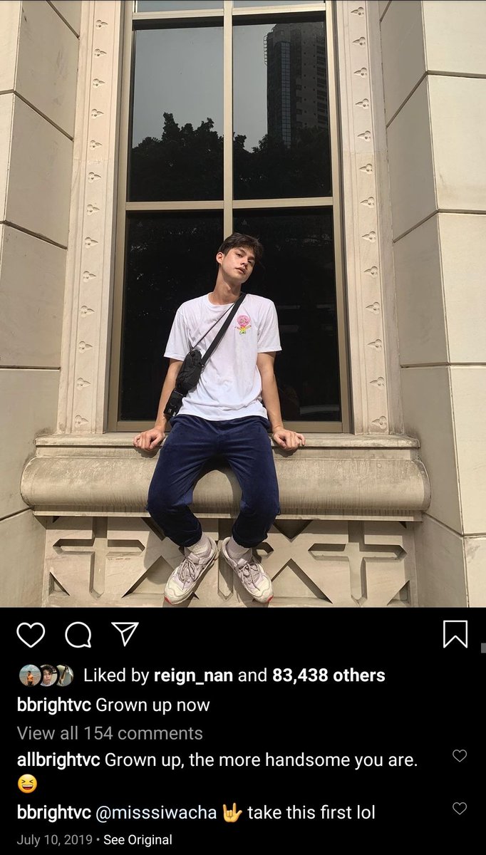 JULY 2019 came, and  #BrightNnevvy met again.Nnevvy didn't have much to say in her caption, but  #Bbrightvc said "Grown up now."Remember in one of his interviews, he said that the reason his first girlfriend broke up with him was because he was immature.