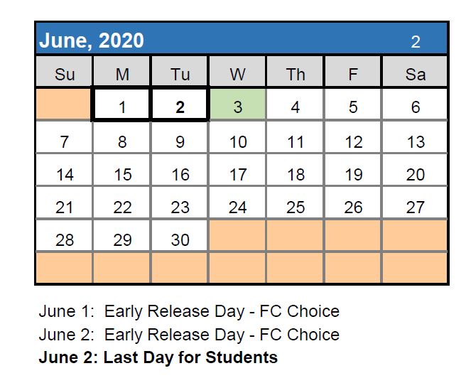 June School Calendar
#StLucieProud #WeBelongInSchool