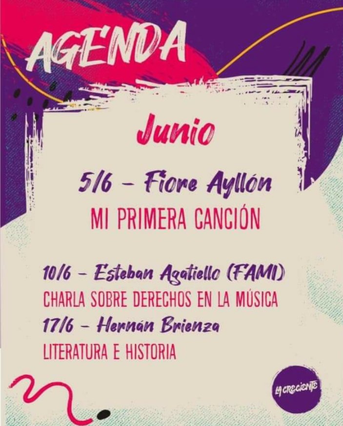Arrancamos junio
#lacrecientecultural 
#culturarock #laplata
#berisso