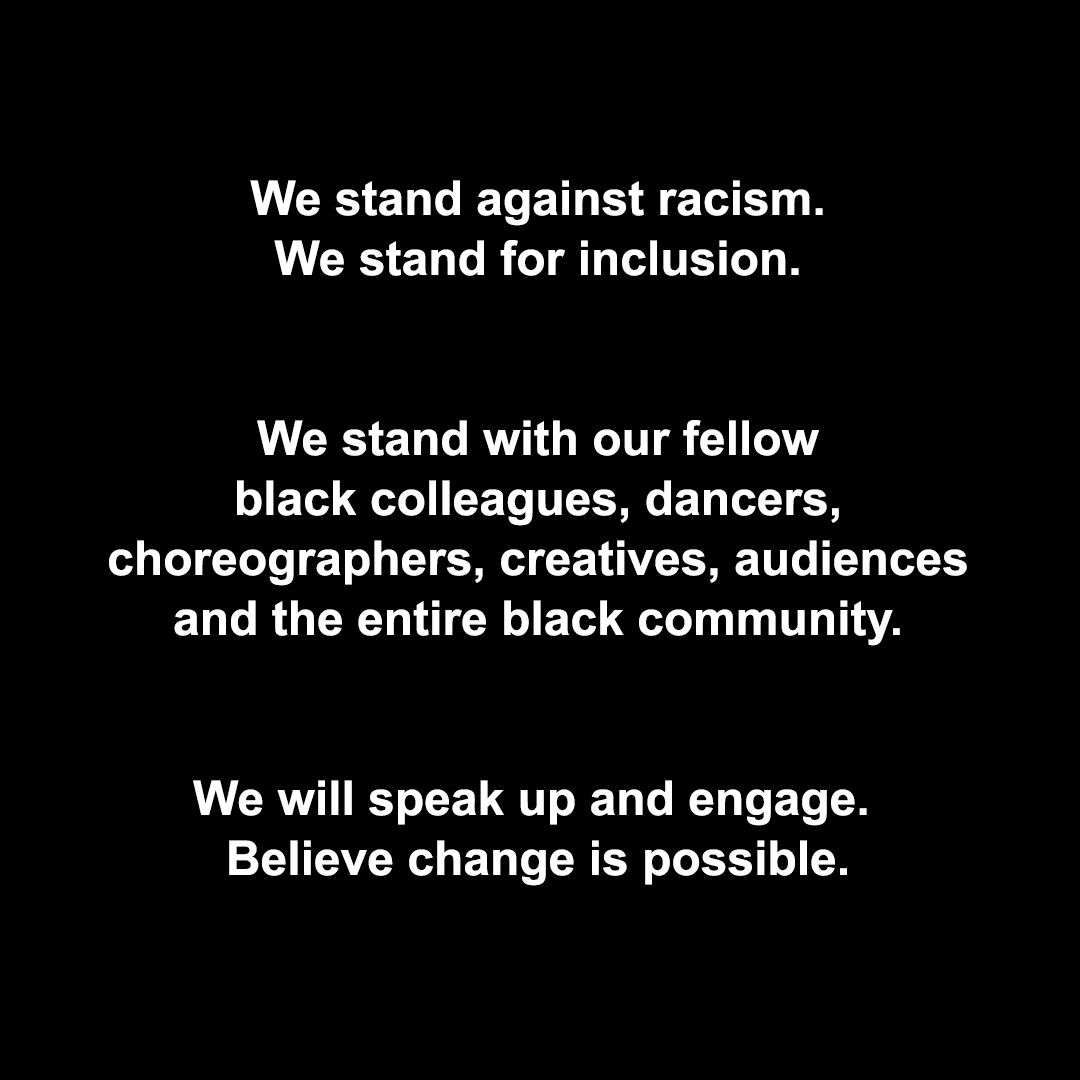 We stand against racism. Believe change is possible. #BlackLivesMatter