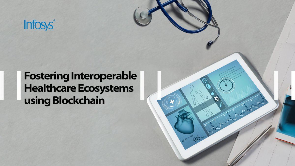 Infosys's tweet photo. Infosys’ minimum viable #healthcare business networks bring solutions for provider data management, prescription drug abuse and healthcare information exchange. Learn more in this point of view by Rohini Trehan, Divik Bansal and Sanal Nair https://t.co/t6b1djaYvO #blockchain https://t.co/nk5GZt9PEO