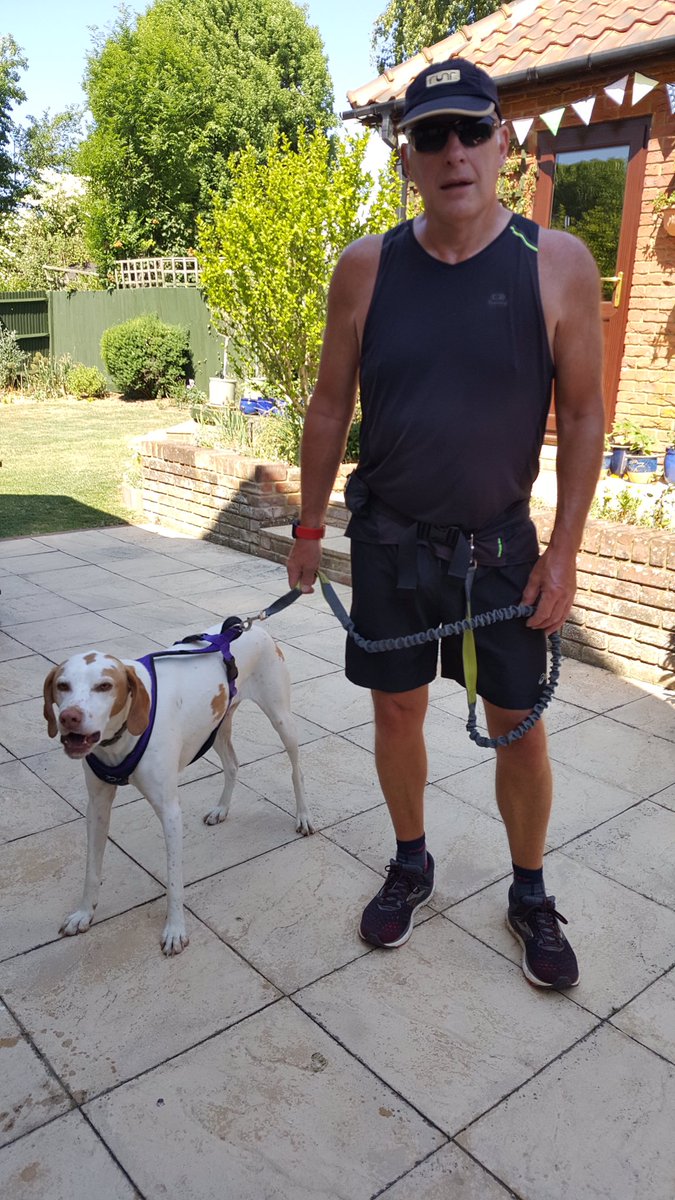 @UKRunChat @runr_uk @dogfituk @wmcrunners @over60andactive #REDMarchAprilMay✅ 💯+miles May; 734miles 🏃‍♂️to date 2020 🐕#pointersrule 🐕 #beforebreakfast 😎 #werunalone #COVID19