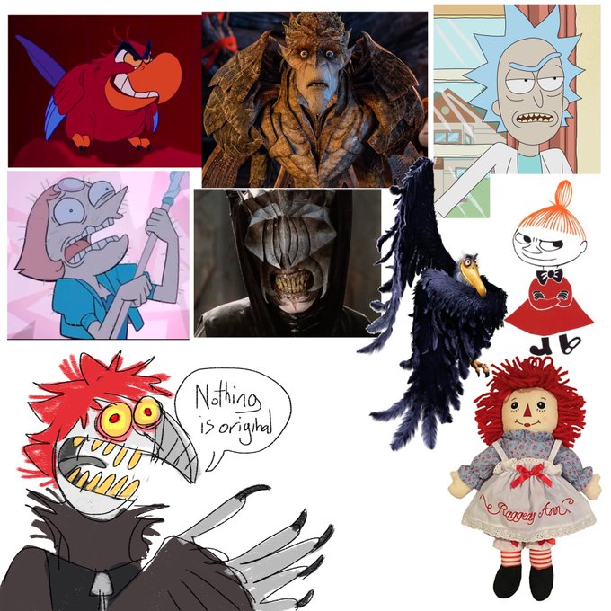 I know most people don't like it when their OCs are compared to other characters in stuff, but I kinda like it in a weird way. If only because it gets funny once you accumulate enough different comparisons. 