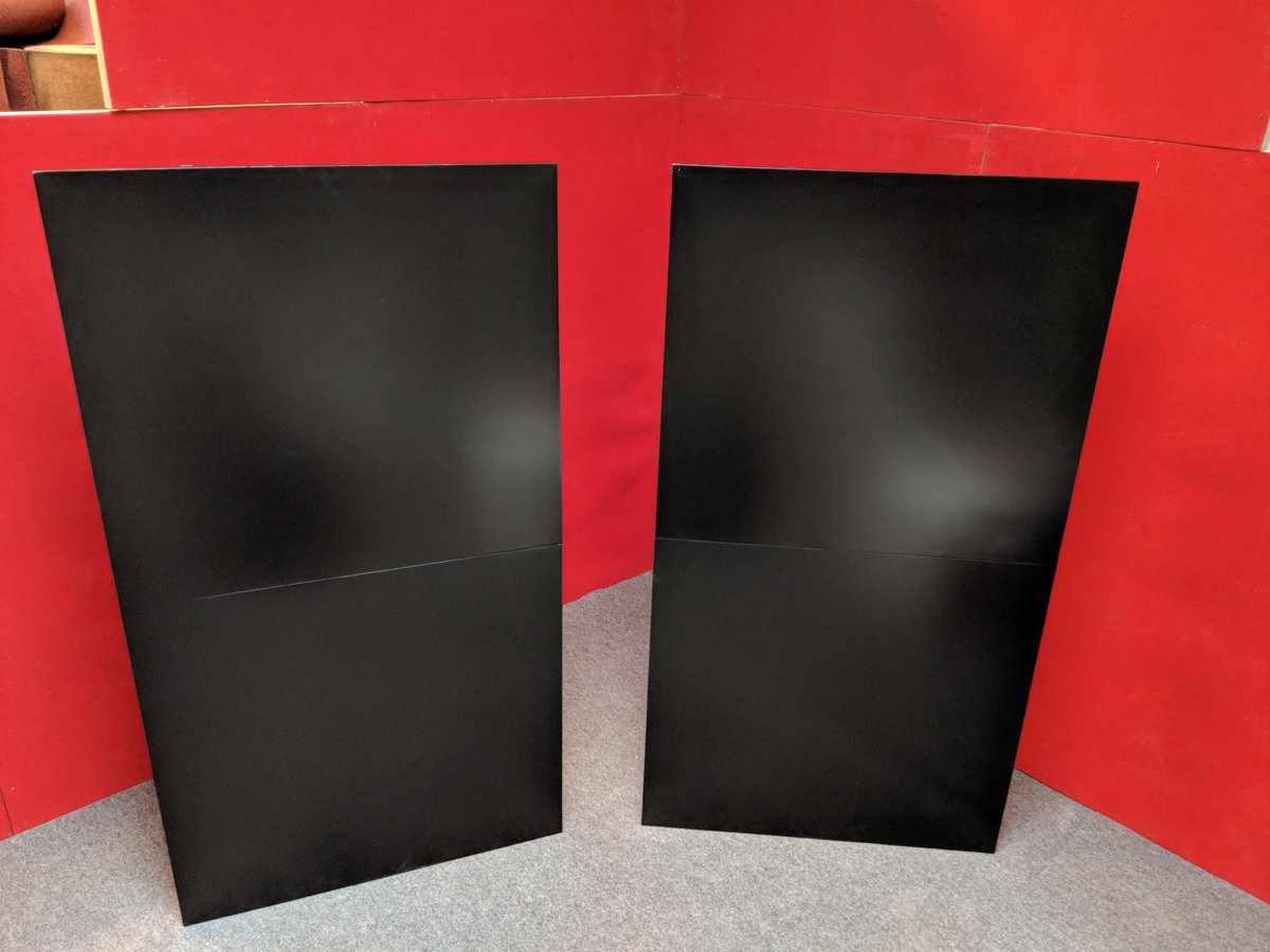 Felix Design's scenery screen, can be flat-packed, repainted and reused over and over again.