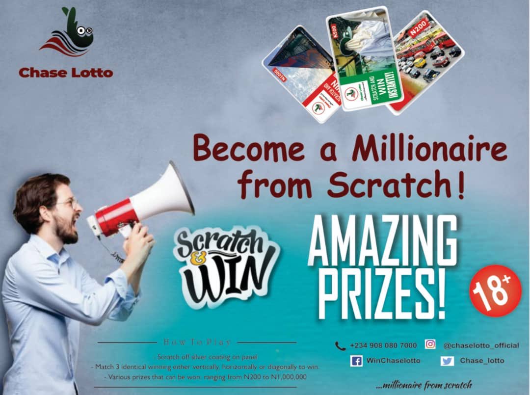 chase_lotto's tweet photo. If you won the lottery, what would you do first? .............. It’s all possible.

#chaselotto
#millionairefromscratch
#wechasetogether https://t.co/PeNpKUlCK1