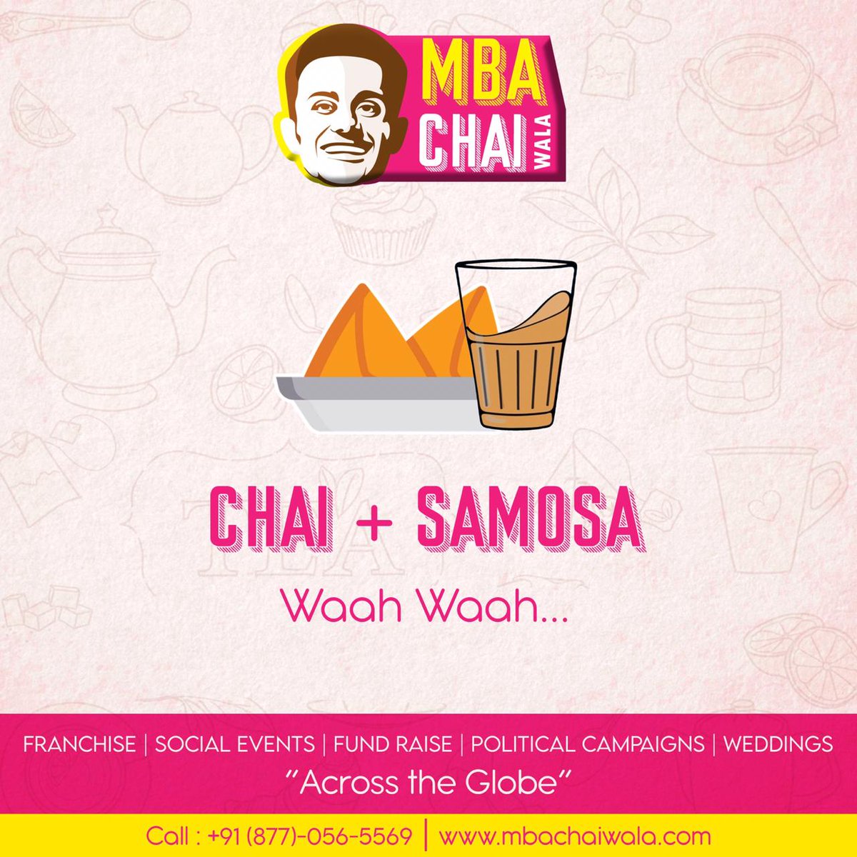 _prafullbillore's tweet photo. @AmitHPanchal
Can't stop to share this, Samosa too is missing. ❣️☕🙈
#mbachaiwala #chai #tea #samosa #ahmedabad #weddings #event #ahmedabad #chaaa https://t.co/deHZCYBlVC