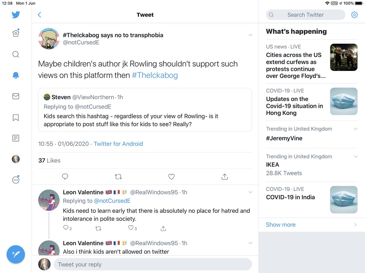 What they don’t realise is how others will see this from the outside. Doing this won’t help their cause but it’ll give them a bit of clout amongst their devotees. Priorities, right? Then, if parents does click on their profile they’ll see subtle threats of violence.