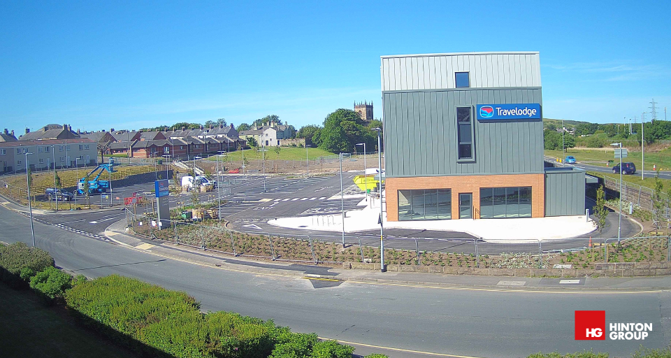 Hinton Group are pleased to announce that our 78 bed <a href="/TravelodgeUK/">Travelodge UK</a> Hotel &amp; <a href="/CostaCoffee/">Costa Coffee</a> Drive Thru development in Workington reached PC on 27th May. Thanks to the team for their hard work &amp; delivering this project on time. #practicalcompletion