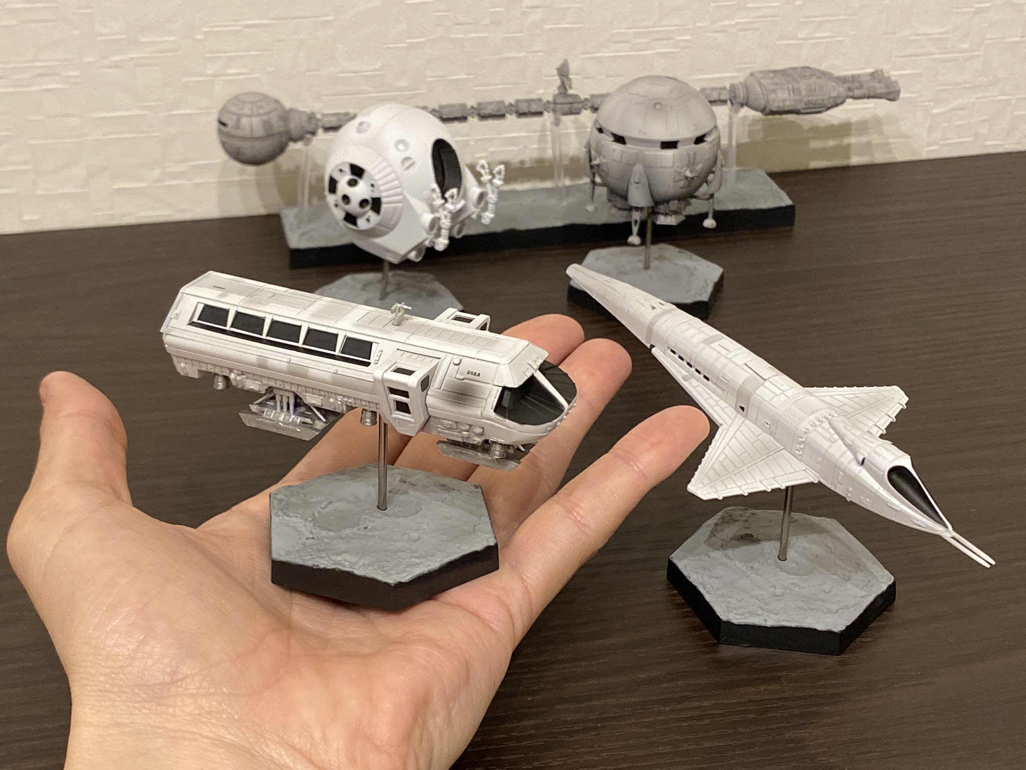 2001年宇宙の旅 オリオン号 & ムーンバス ディスカバリー号 他計3セット-