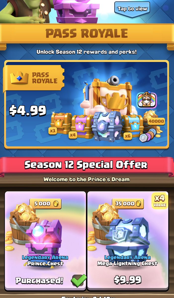 NEW PASS ROYALE!

💰$100 giveaway💰
💵 5 x $20 winners 💵 

To enter:
✅ Follow 
✅ Retweet this
❇️ Use code “CWA” in shop (not required)

🙏🏼100% ALL of my giveaways are made possible by YOU using my creator code in Supercell games!

$200 more on FB &amp; YT Community Tab!