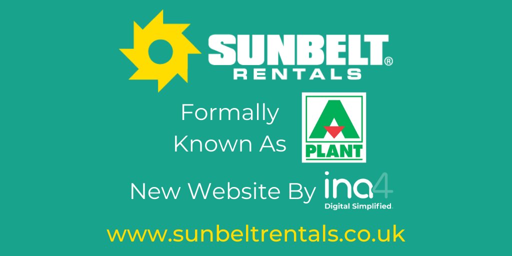 After over 12 months of work from our team, <a href="/sunbeltrentaluk/">Sunbelt Rentals UK & Ireland</a>’s website (formally known as A-Plant) is now live!

As a Wigan digital agency, this is our largest project to date &amp; the second FTSE100 company website that we've built.

Check out the website: bit.ly/2AuBYJg