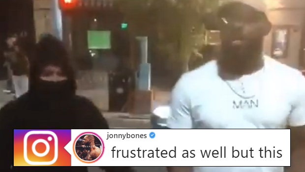 Jon Jones shared a powerful video and NSFW message regarding protesting in New Mexico. MORE: bardown.com/jon-jones-shar…