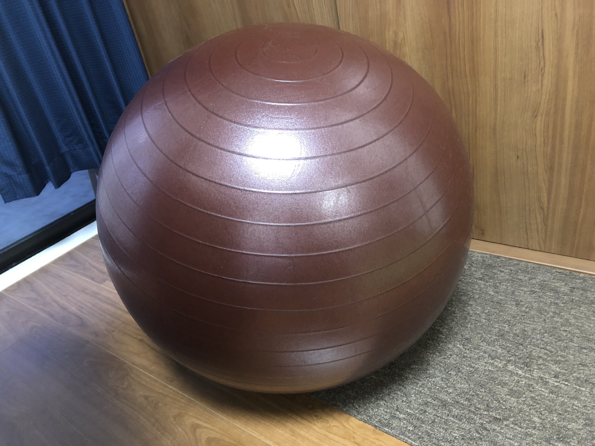 ベガトト Ar Twitter 最近 どうにも腰痛がひどいのでバランスボールを買ってみた 何でも置いてるカインズホーム なるべく乗って体幹を鍛えたい 跳んだり跳ねたりできるように バランスボール カインズホーム T Co R23sdehljj Twitter