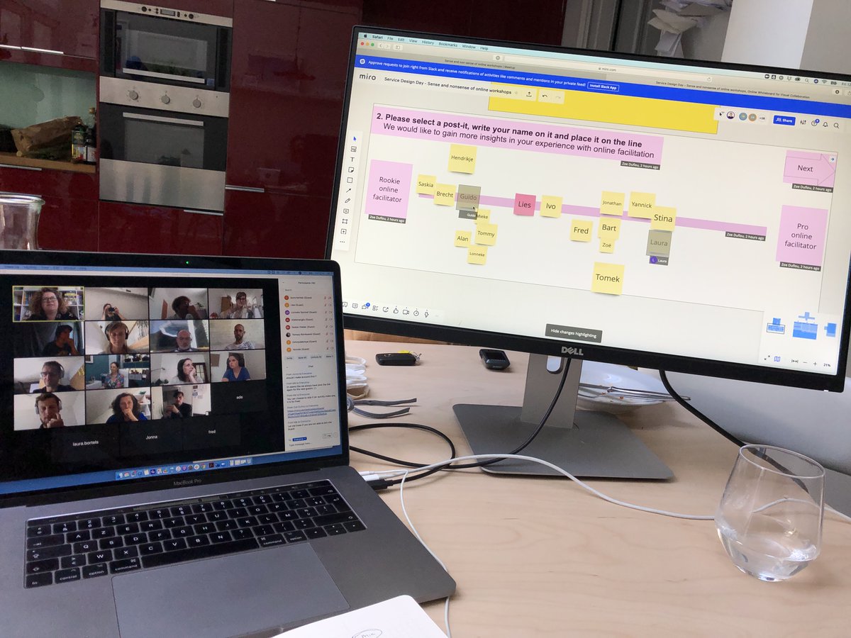 Last Friday SDN Belgium facilitated a co-creation session to celebrate Service Design Day! 
Titled ‘Sense and nonsense of online workshops’ the board contains what works, what doesn’t, tips and tricks. 
Comment for full export 
#ServiceDesignDay #ServiceDesignDay2020 #SDN