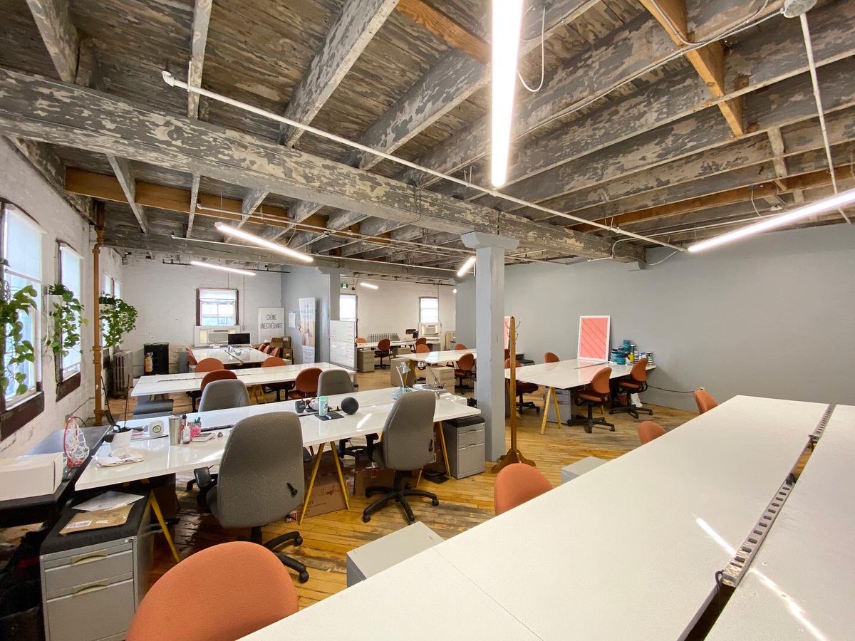 prjctspcs's tweet photo. Need a spacious, air conditioned spot to get shit done this week? Our King West coworking space is #ReadyWhenYouAre 👑 https://t.co/3TcT7JnkVo #coworking #yyz #startuphereto https://t.co/bV4urZKOd5