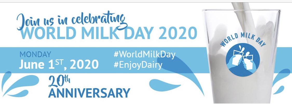 NutrisourceInc's tweet image. Raise a glass today 🥛 to celebrate our dairy industry and our farmers who work hard every day to provide us with nutritious and delicious milk! #WorldMilkDay #EnjoyDairy #Cdndairy
