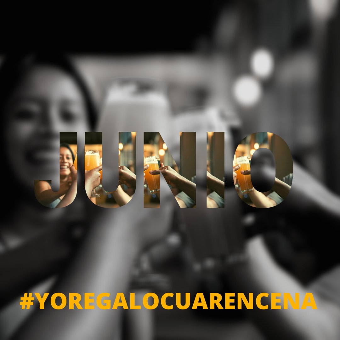¡Bienvenido Junio!
#yoregalocuarencena #juntossaldremos