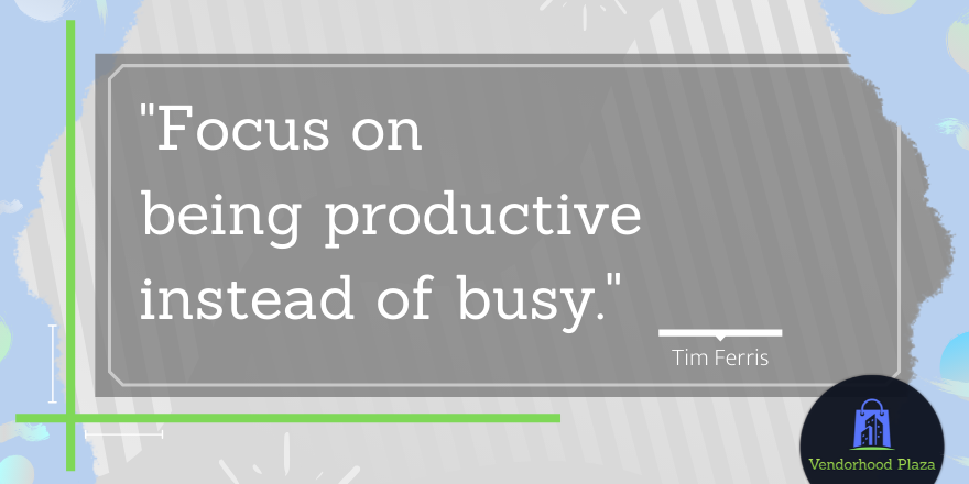 vendorhood's tweet photo. As a small business owner, how are you staying productive while at home?
#productivity #entrepreneur #smallbusiness #shoplocal https://t.co/L4DpABKtjg